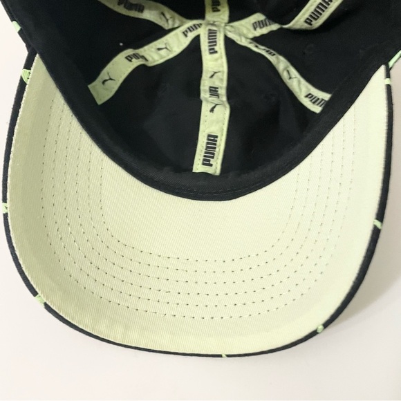 Puma Adjustable Baseball Cap Hat All Over Puma Print - Picture 7 of 16